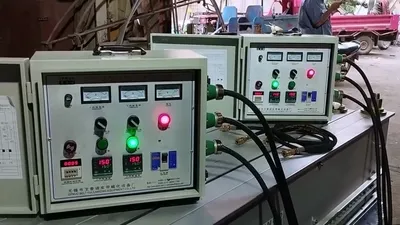 مكبس فلكنة السيور الناقلة في موقع العمل